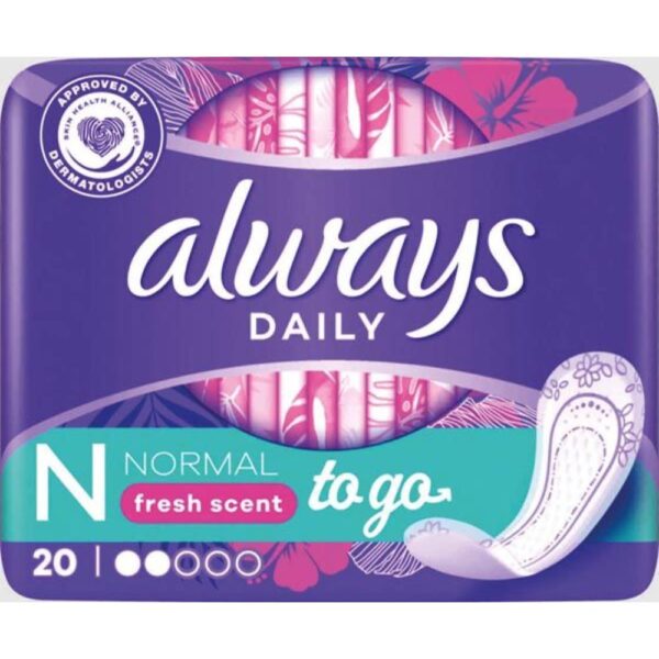 Tampoane Always Daily Togo Normal 20buc