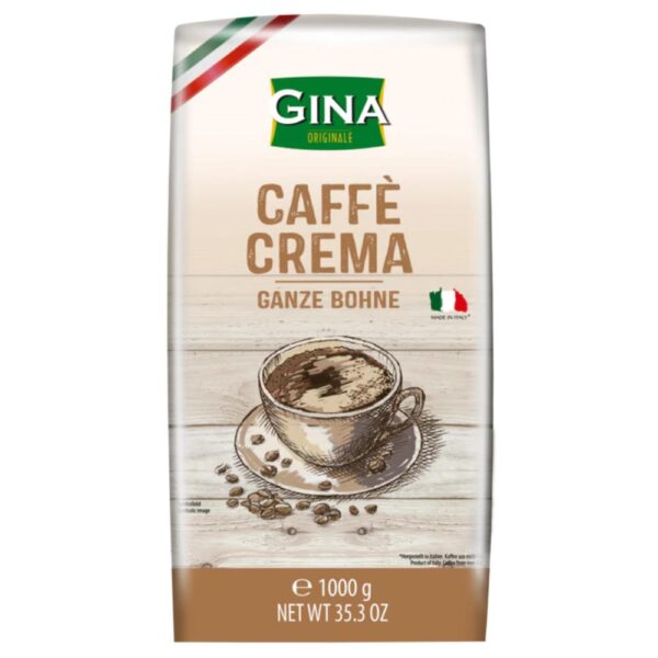 Cafea Gina crema boabe 1Kg