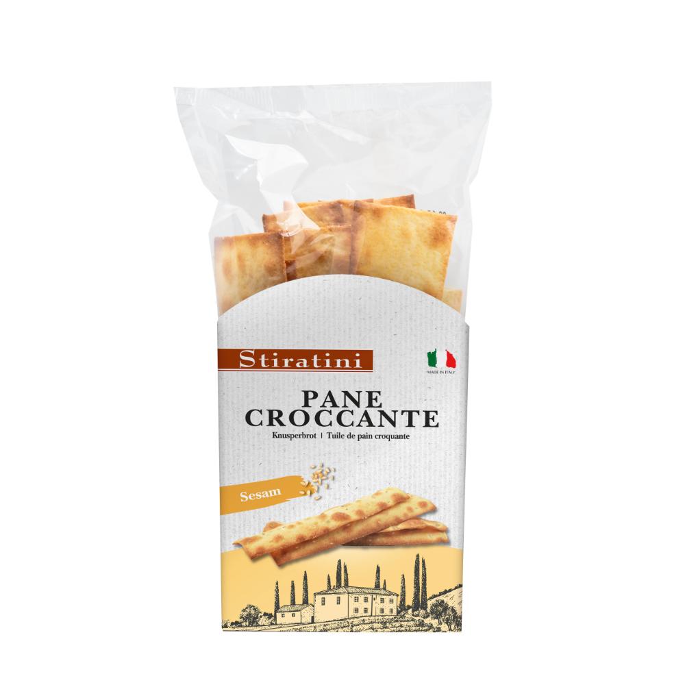 Cracker Stiratini cu susan 140g