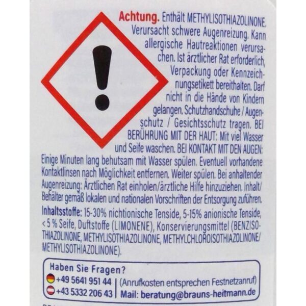 Detergent Heitmann pentru puf 250ml(a)