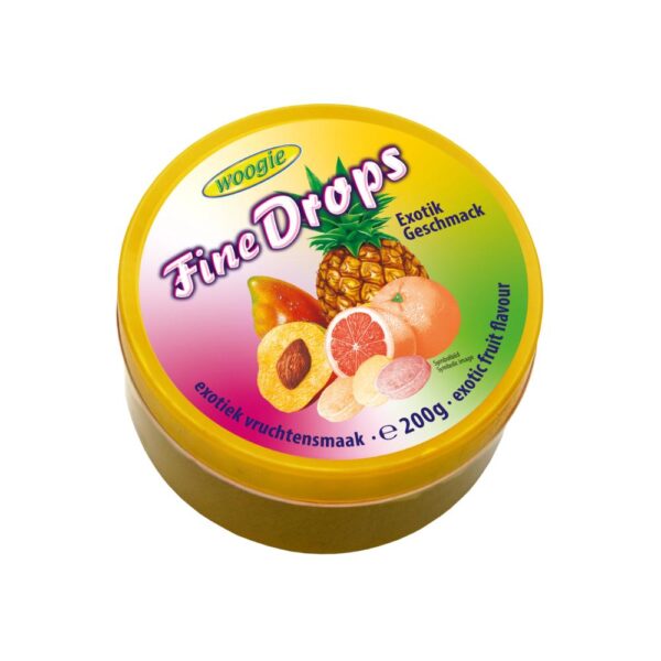 Dropsuri Woogie cu gust de fructe exotice 200g