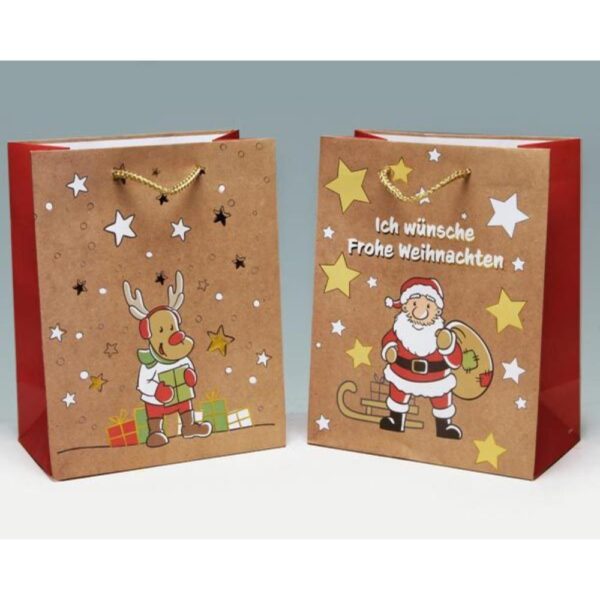 Punga cadou Mos Craciun si ren