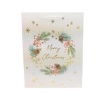 Punga cadou glob si coronita 18x23cm(a)