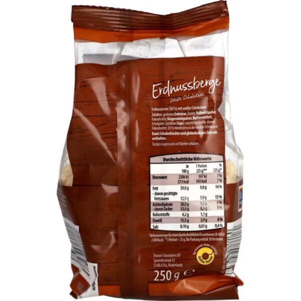 Winter Traum arahide in ciocolata alba 250g(a)