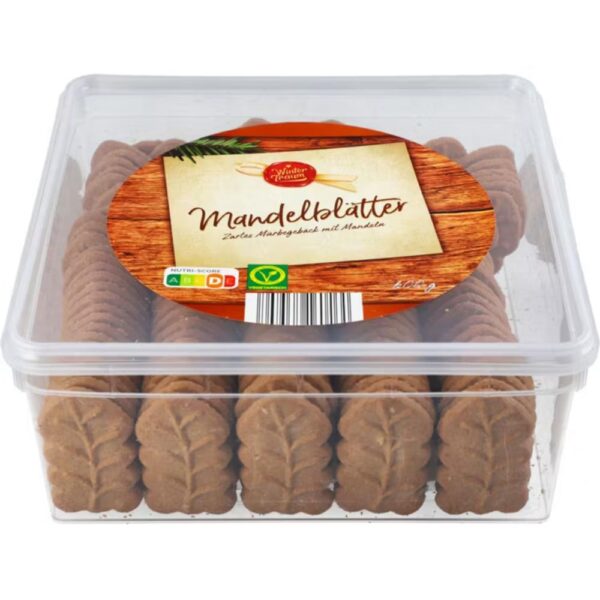 Winter Traum fursecuri Mandelblatter 600g