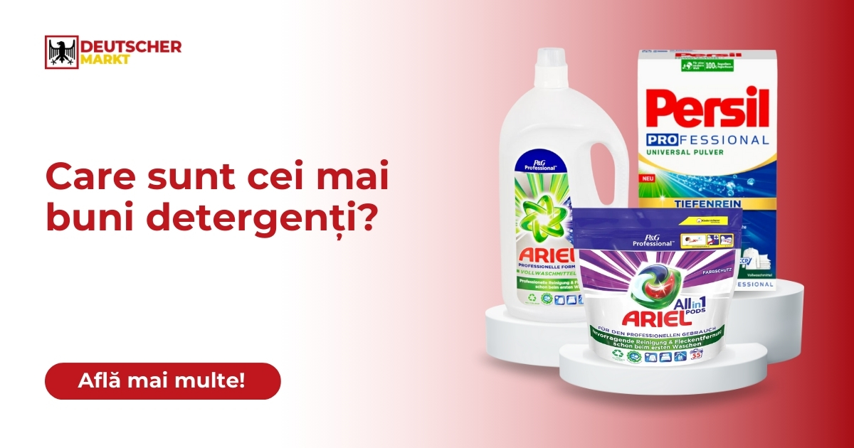 Care sunt cei mai buni detergenți