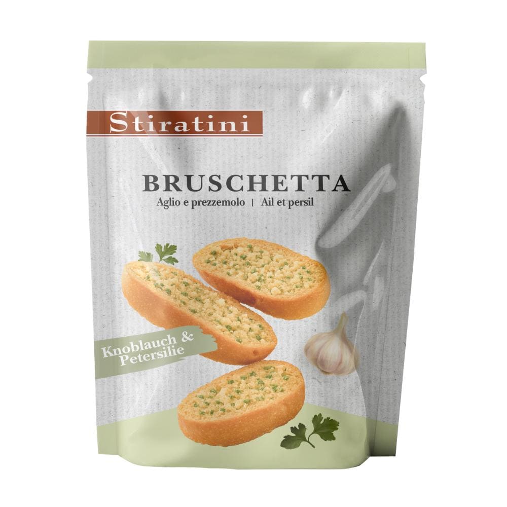 Bruschette Usturoi & Pătrunjel 160g Stiratini bruschete usturoi patrunjel 160g