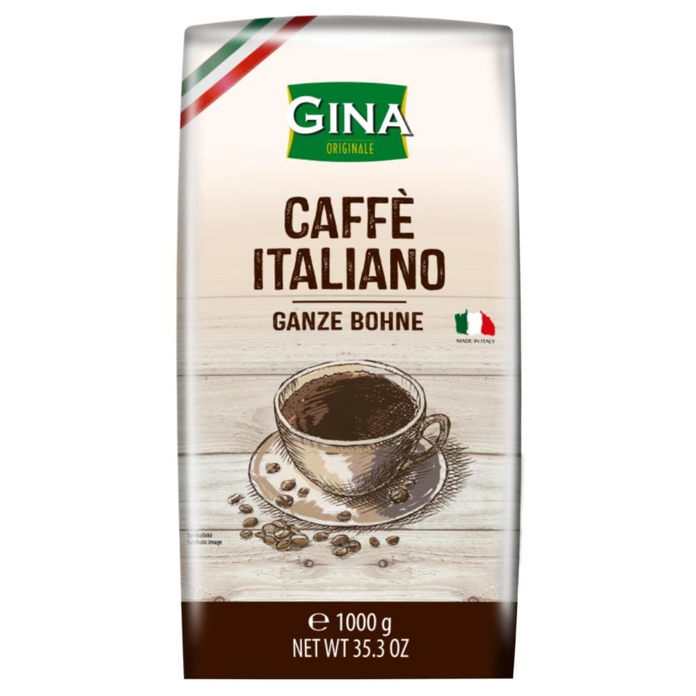 Cafea italiana Gina boabe 1Kg Cafea italiana Gina boabe 1Kg