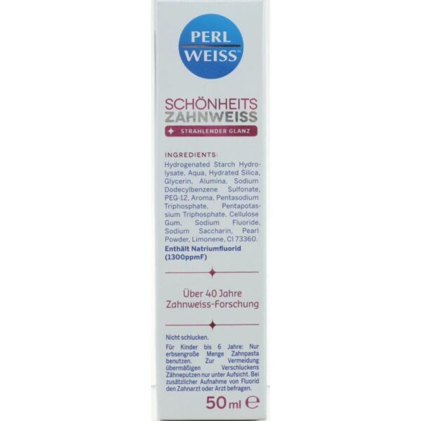 Gel pentru dinti Perlweiss Beauty albire 50ml(a)