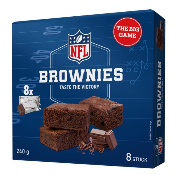 NFL Brownies Taste The Victory 240g
