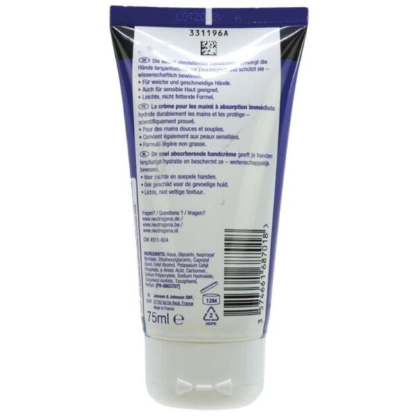 Crema maini Neutrogena zilnica 75ml(a)