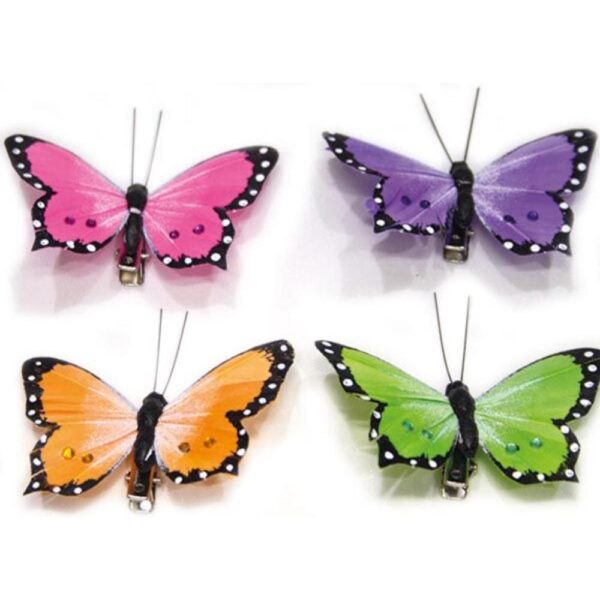 Set fluturi cu clips 2buc
