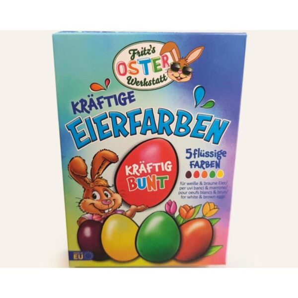 Vopsea de oua 5 culori Kraftig Bunt 25ml