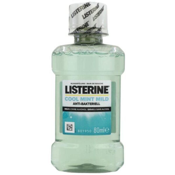 Apa de gura Listerine Cool Mint Mild 80ml