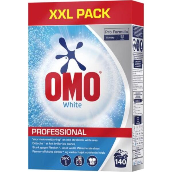 Detergent pudra profesional OMO White 140spalari