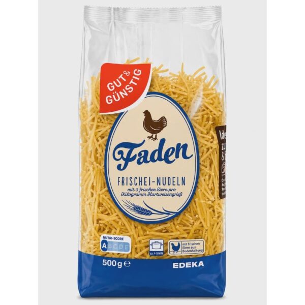 G&G taitei Frischei Nudeln 500g
