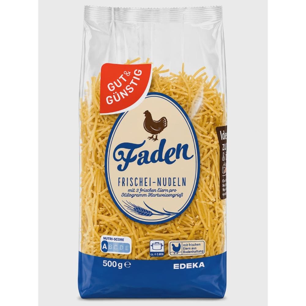 G&G taitei Frischei Nudeln 500g