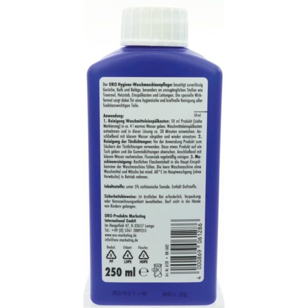 ORO solutie masina de spalat 250ml(b)