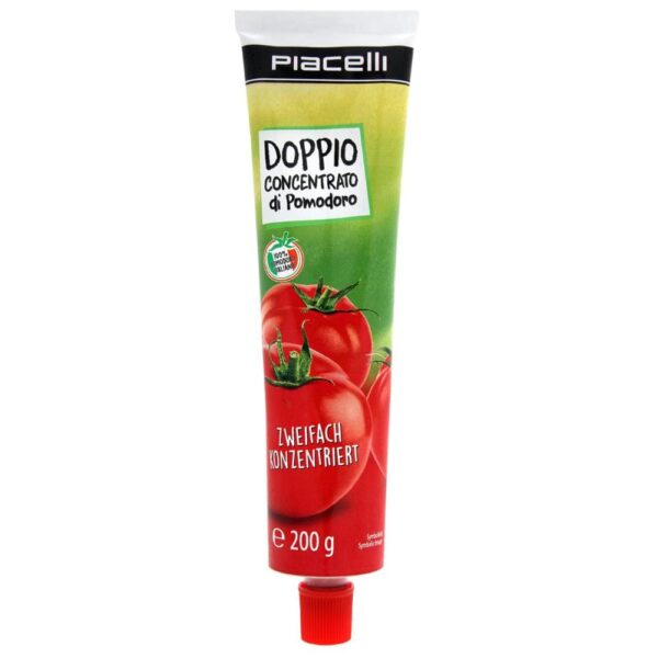 Pasta de rosii dublu concentrata Piacelli 200g