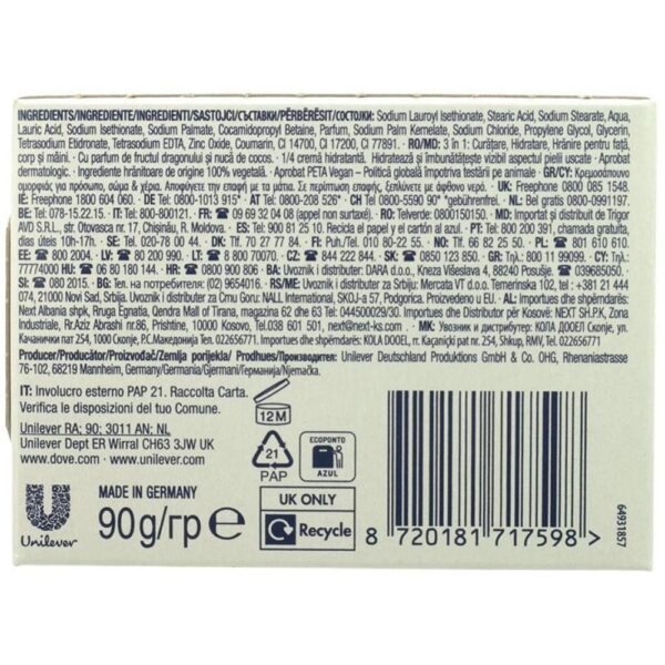 Sapun solid Dove Dragonfruit 90g