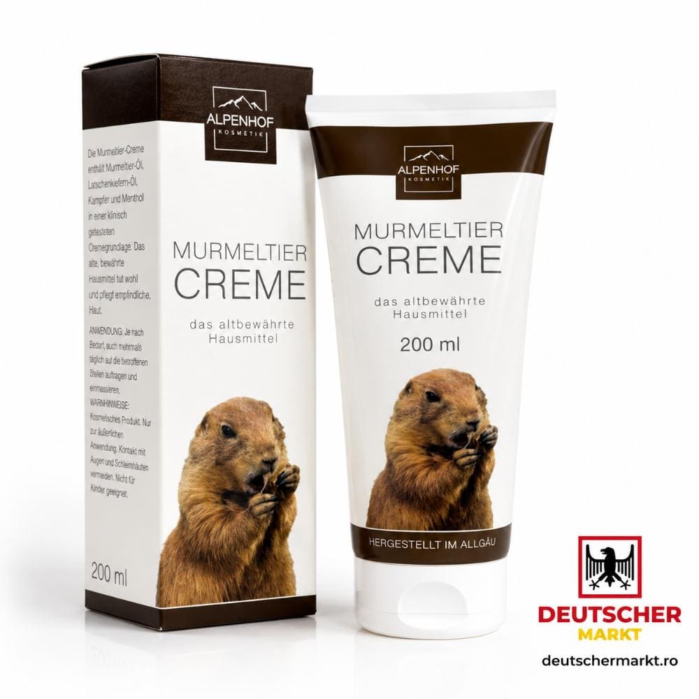 Crema Alpenhof marmota tub 200ml(a) (2) Crema Alpenhof marmota tub 200ml