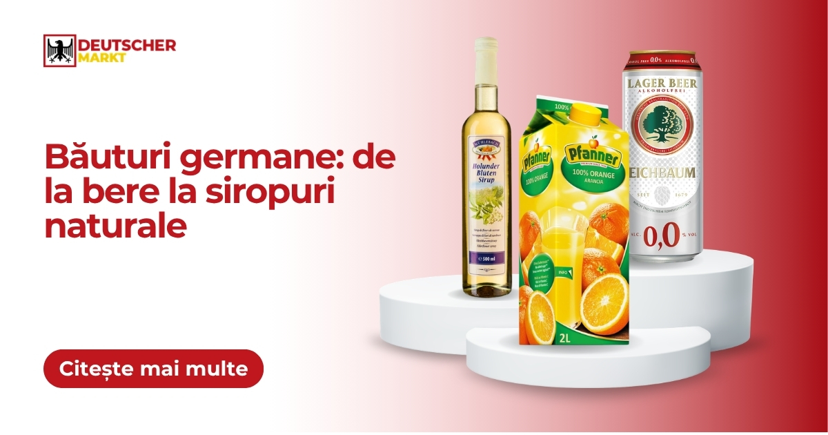 Băuturi germane: de la bere la siropuri naturale