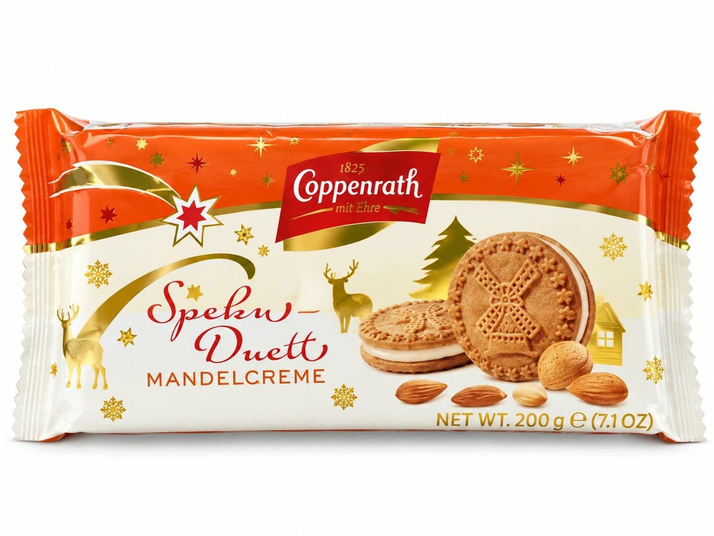 Biscuiti Coppenrath Mandel Creme 200g Biscuiti Coppenrath Mandel Creme 200g