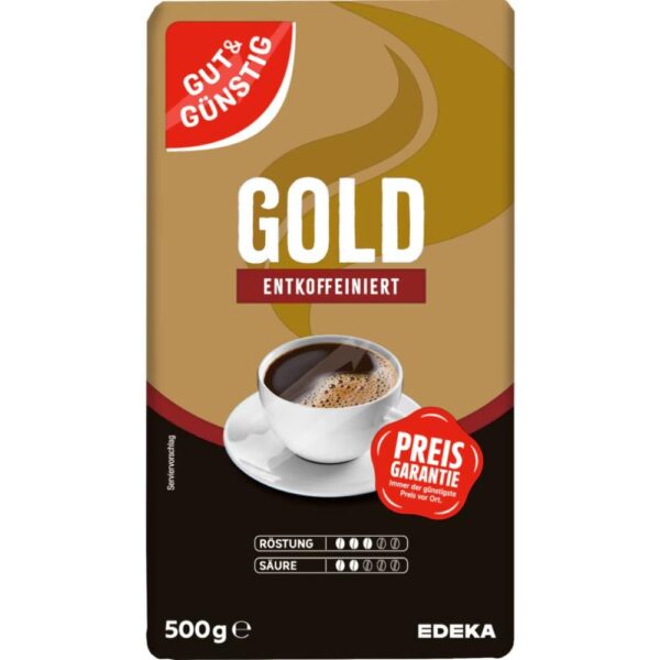 Cafea G&G Gold fara cofeina 500g
