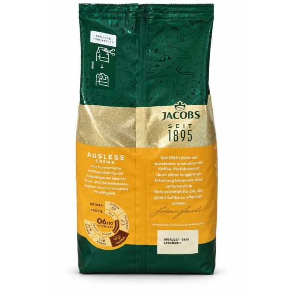 Cafea boabe Jacobs Auslese Crema 1Kg