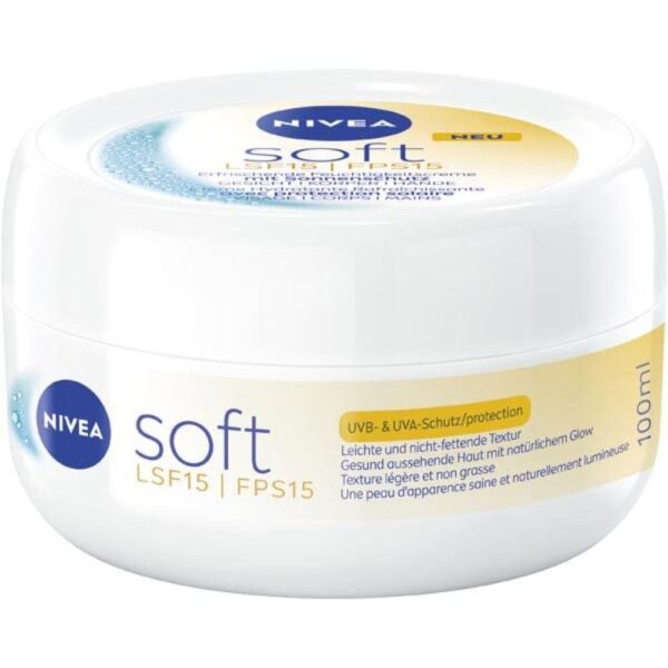 Crema Nivea soft LSF15 100ml