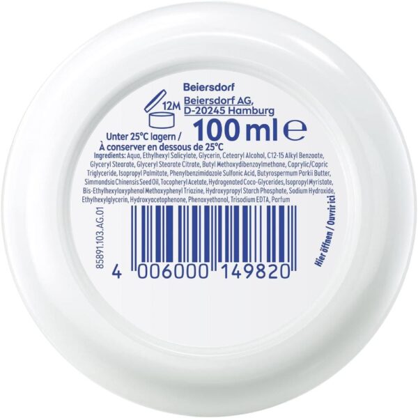 Crema Nivea soft LSF15 100ml(a)