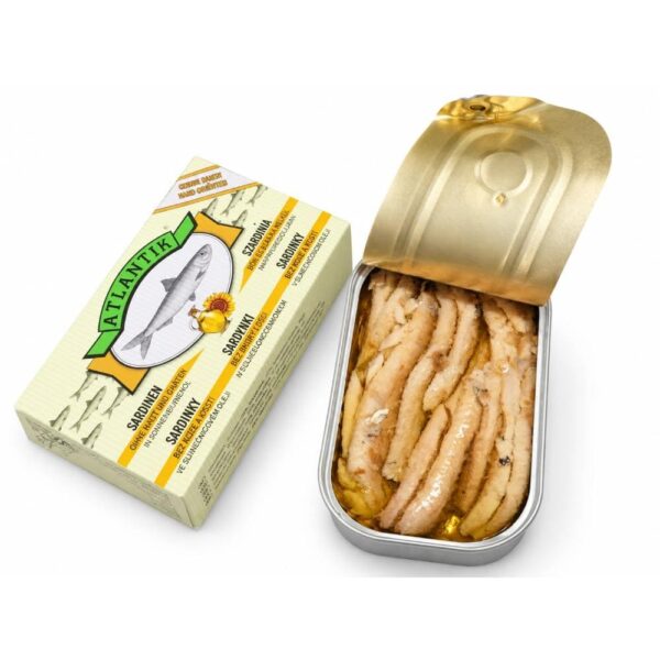Sardine Atlantik in ulei fara piele 125g