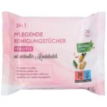 Servetele demachiante lapte migdale 20 bucati