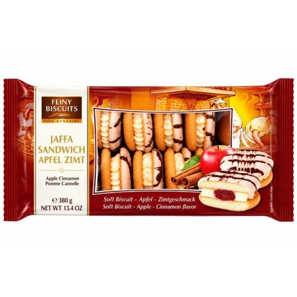 Biscuiti sandwich cu mar si scortisoara 380g