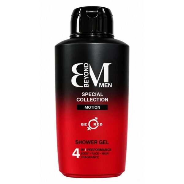 Gel de dus Beyond Men Motion Be Red 500ml