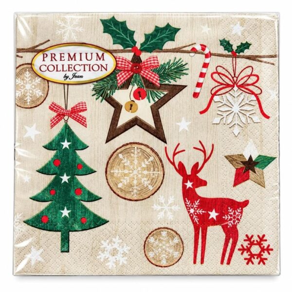 Servetele Craciun Premium 33x33cm